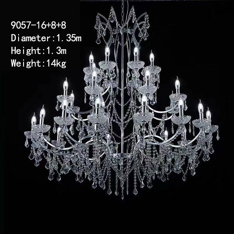 New Iron Electroplated Wedding Chandelier | Hotel & Stage Decoration Light