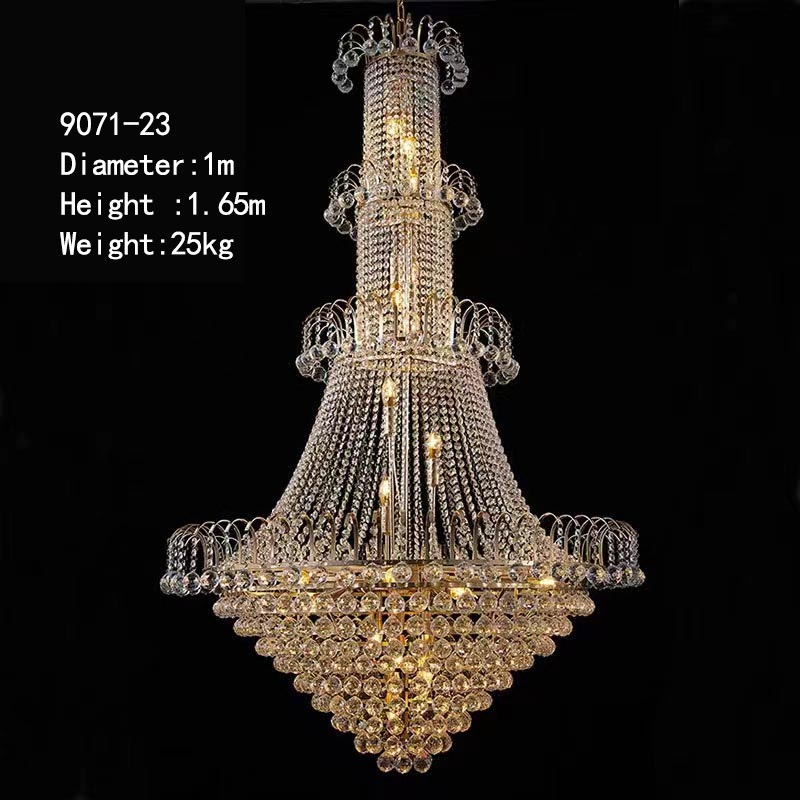 Special Price Wedding Chandelier for Wedding Event Decoration, Acrylic & Crystal Ceiling Light for Hotel, Stage & Ceremony Venue Decor