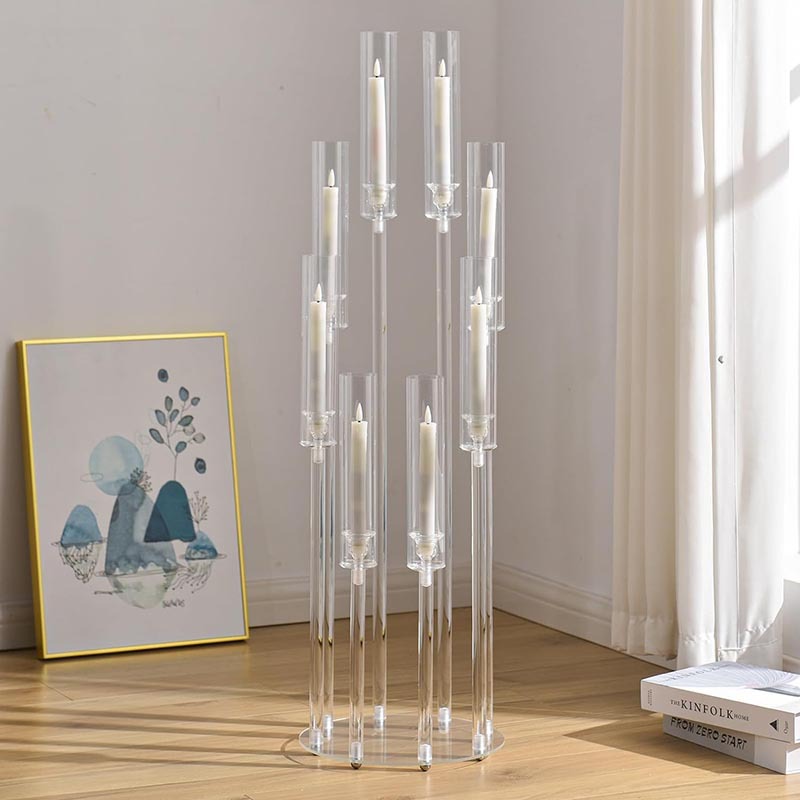 Step-by-Step Acrylic Candle Holder Wedding Aisle Road Lead Decor