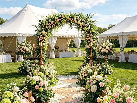 The ROI of Faux Florals: Why Smart Rental Companies Are Switching to Premium Flower Walls