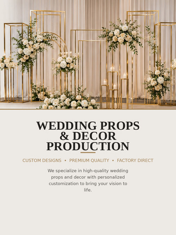 Wedding Props & Decor Production